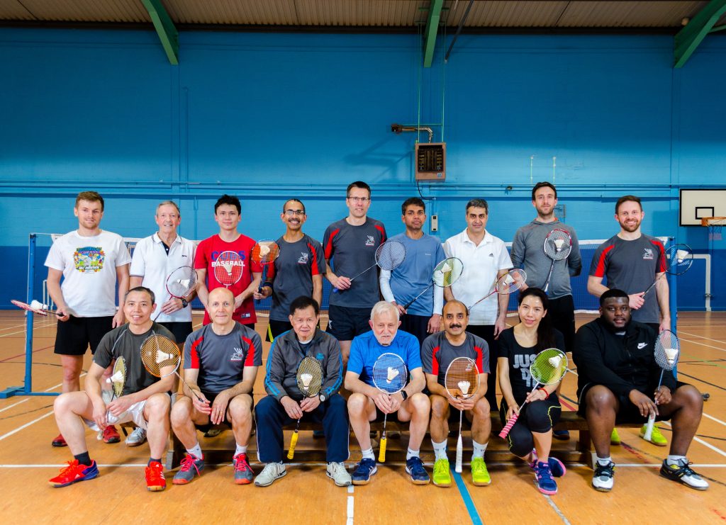 Photo of the advanced section members posing in a group shot